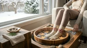 Illustration of fast shipping across Canada for a budget foot massager under $100, ideal for affordable home wellness.