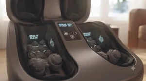 Reflexology nodes on a professional-grade foot massager