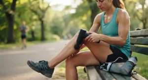 Lightweight massage gun for runners and athletes under $300 CAD.